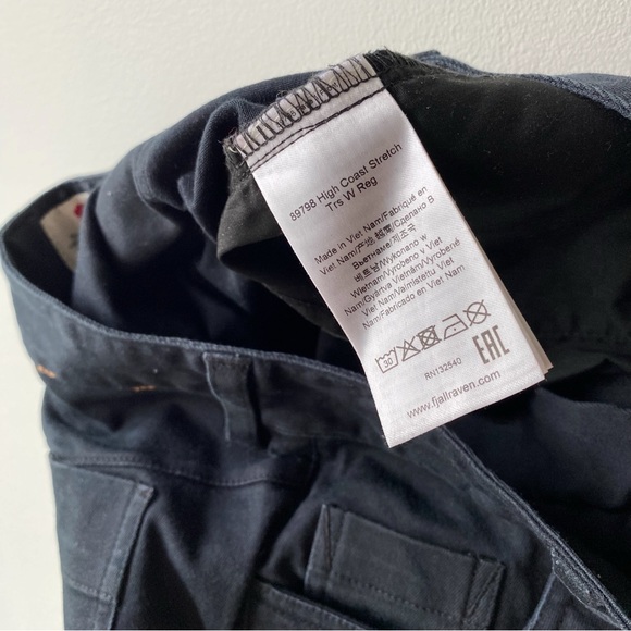 FJALLRAVEN • High Coast Stretch Trousers W Reg Sz 26 - Picture 8 of 11